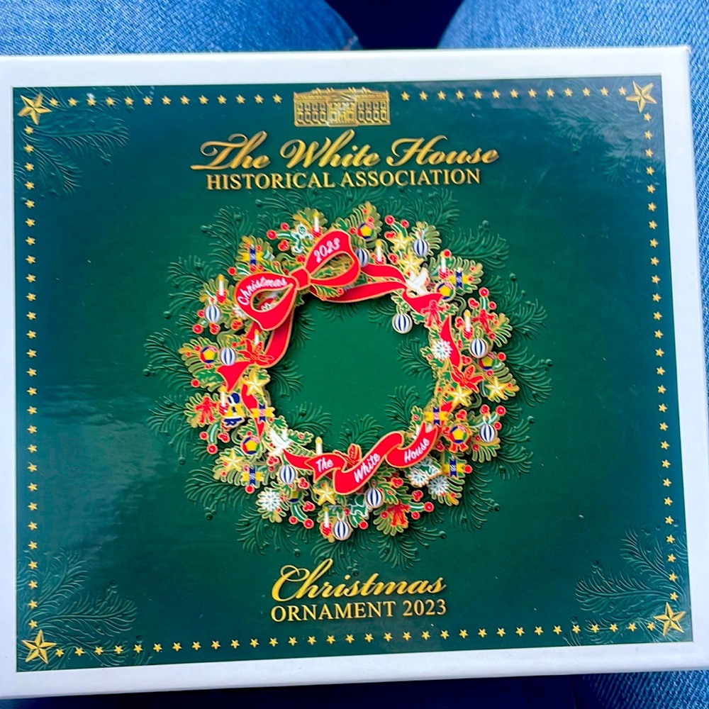 The White House Christian ornament 2023